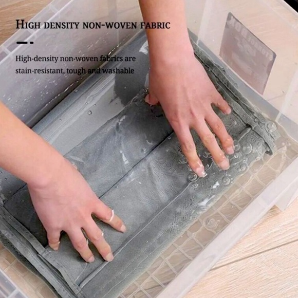 2 pack 8 Pocket Bag Organizer With Hanger Black - Picture 9 of 17